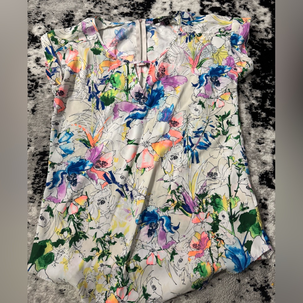 Express Multicolor Floral Blouse